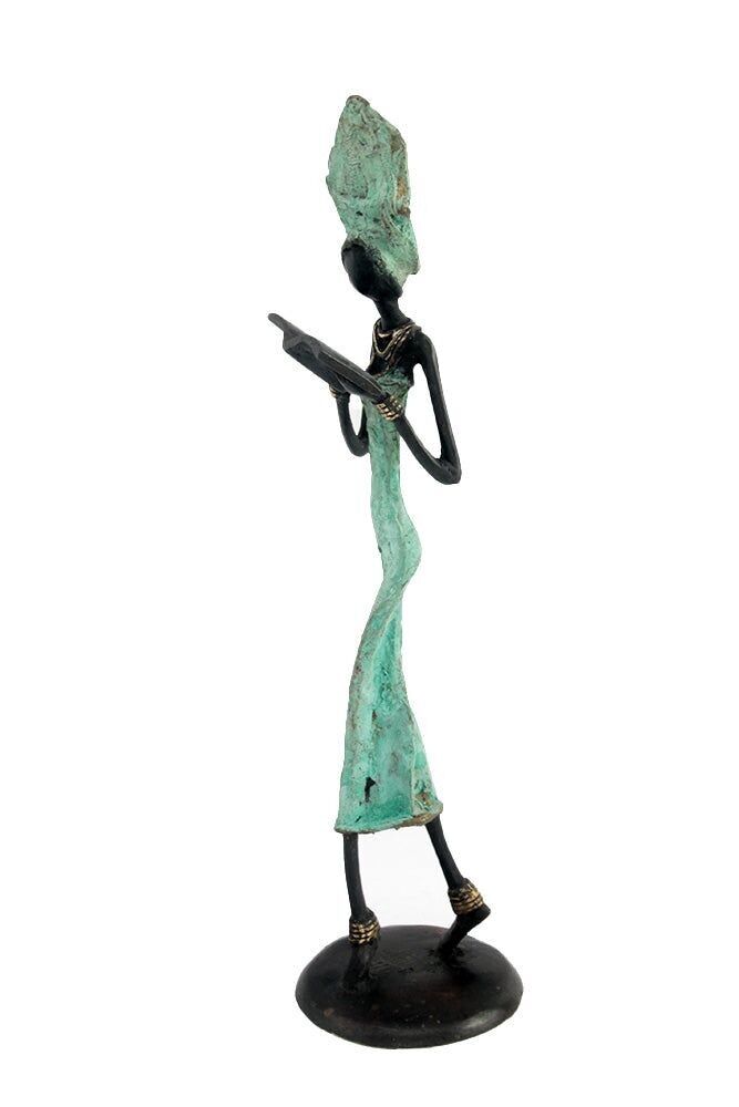 Bronzo 35 cm verde n°2