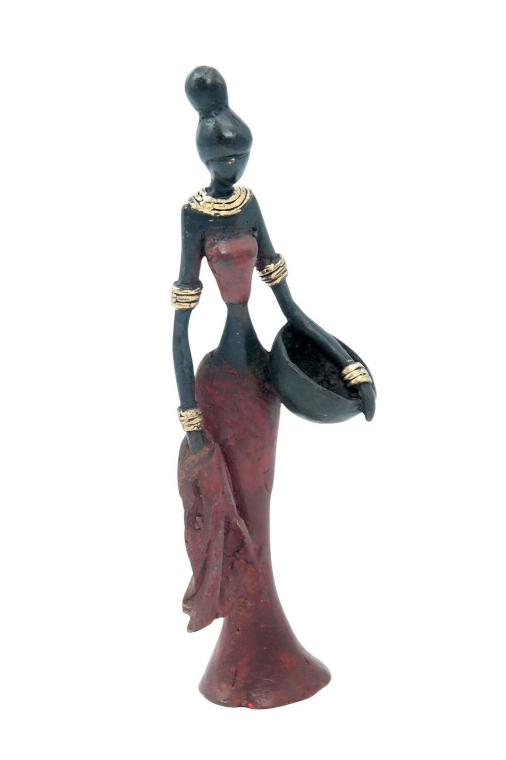 Bronzo Mohamadi Dermé 20 cm rosso n°7