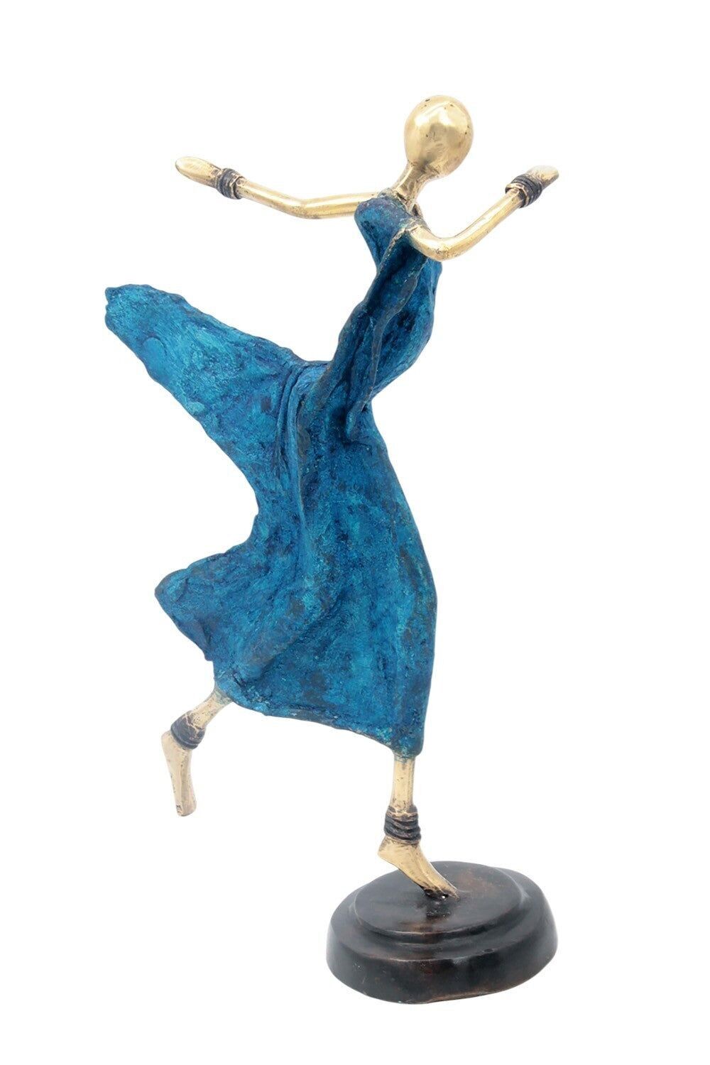 Ballerina 35 cm blu n°3