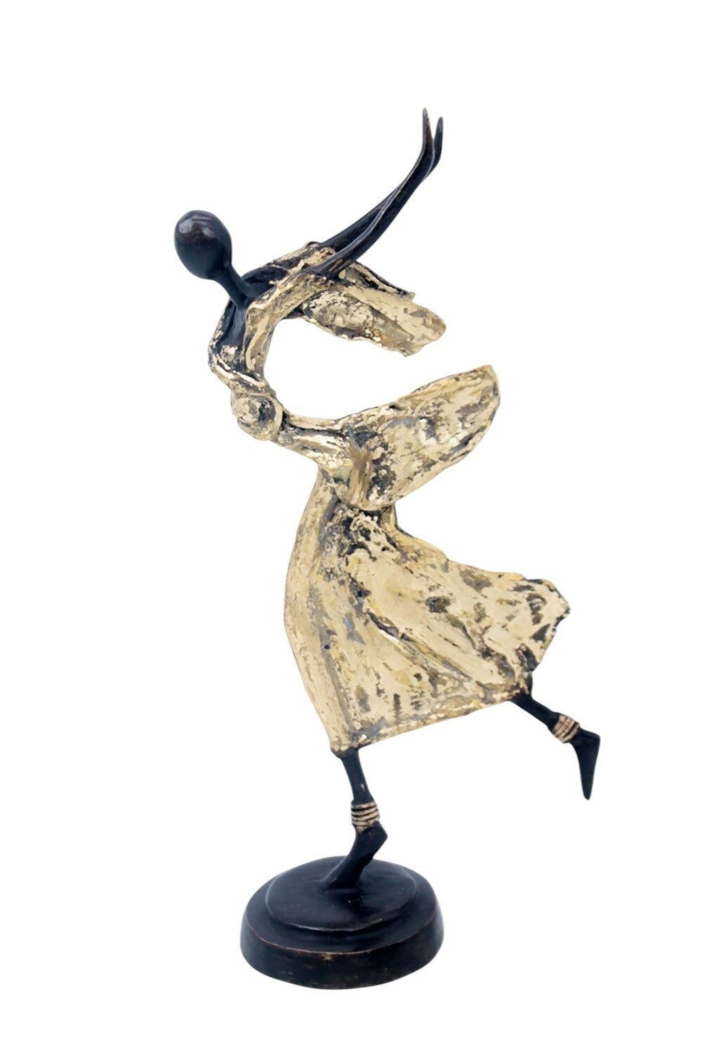 Ballerina 35 cm dorata n°1