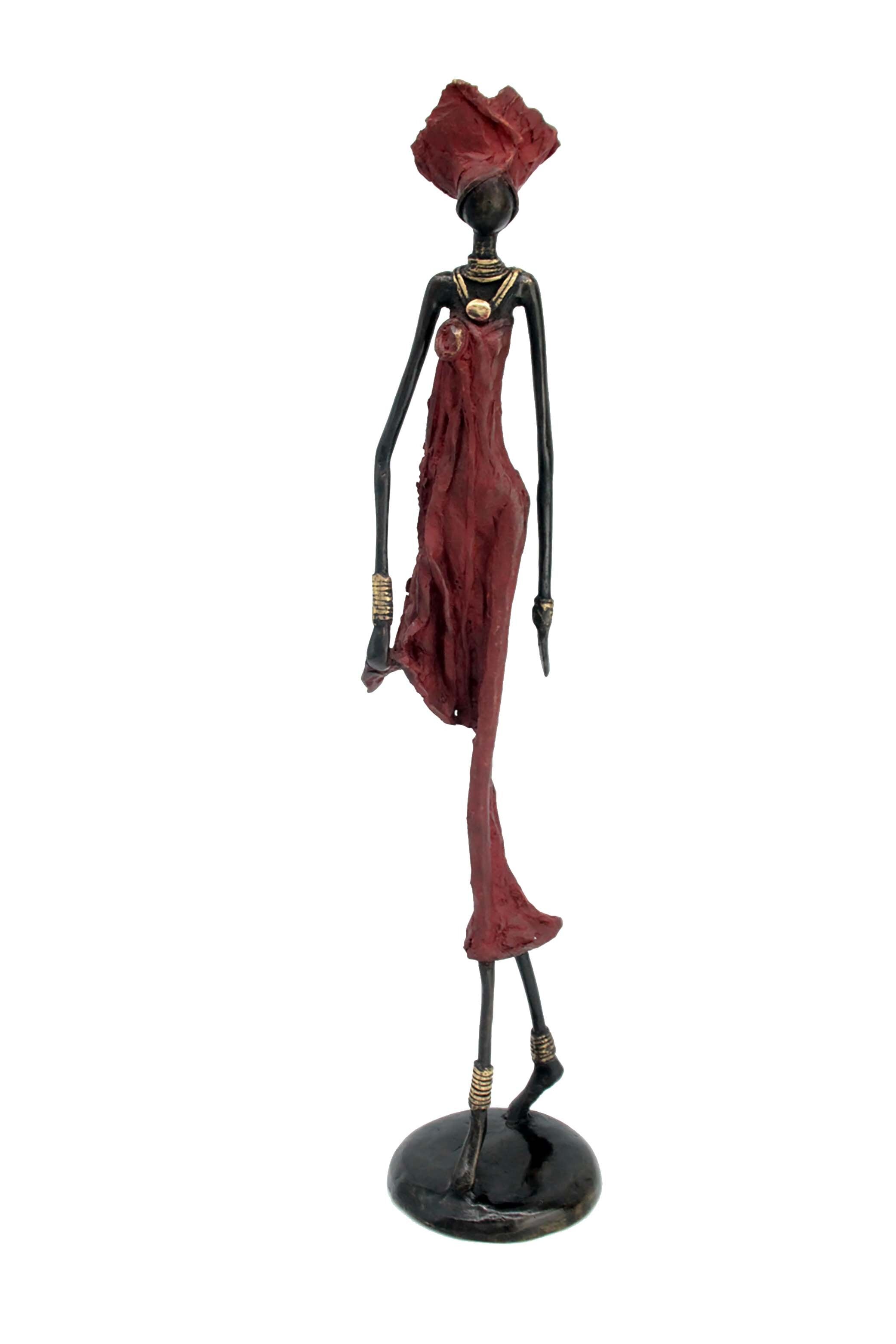 Bronzo 55 cm rosso n°1