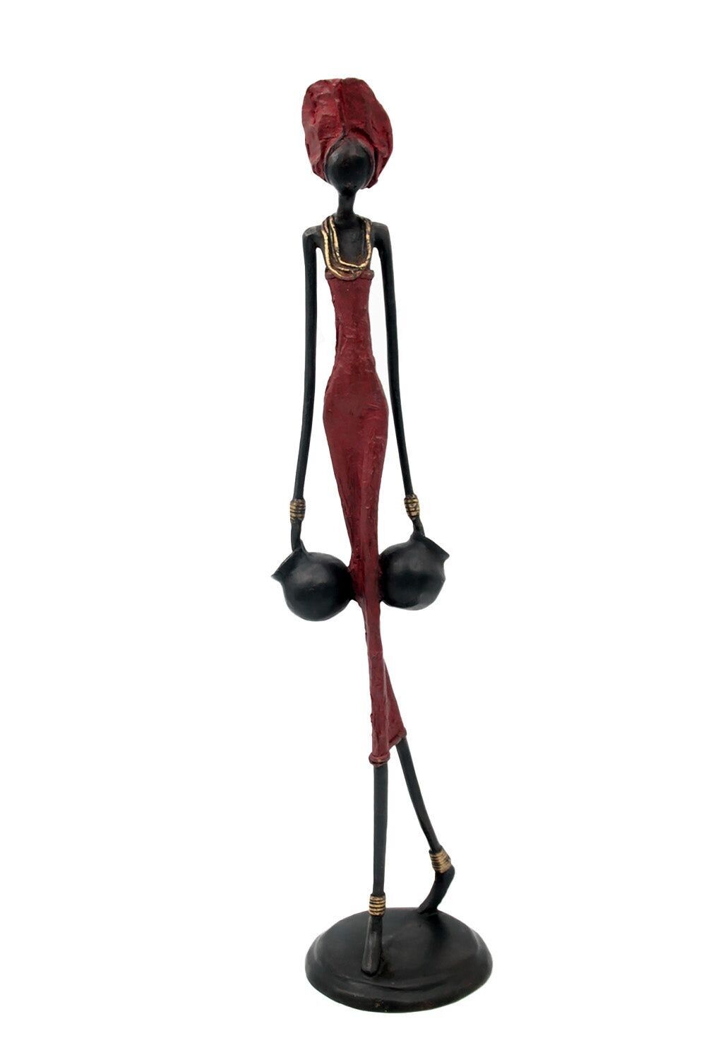 Bronzo 55 cm rosso n°10