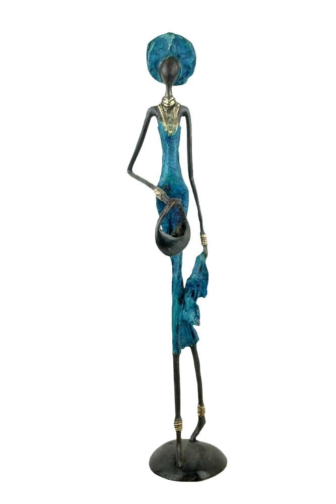 Bronce 55 cm azul n°4