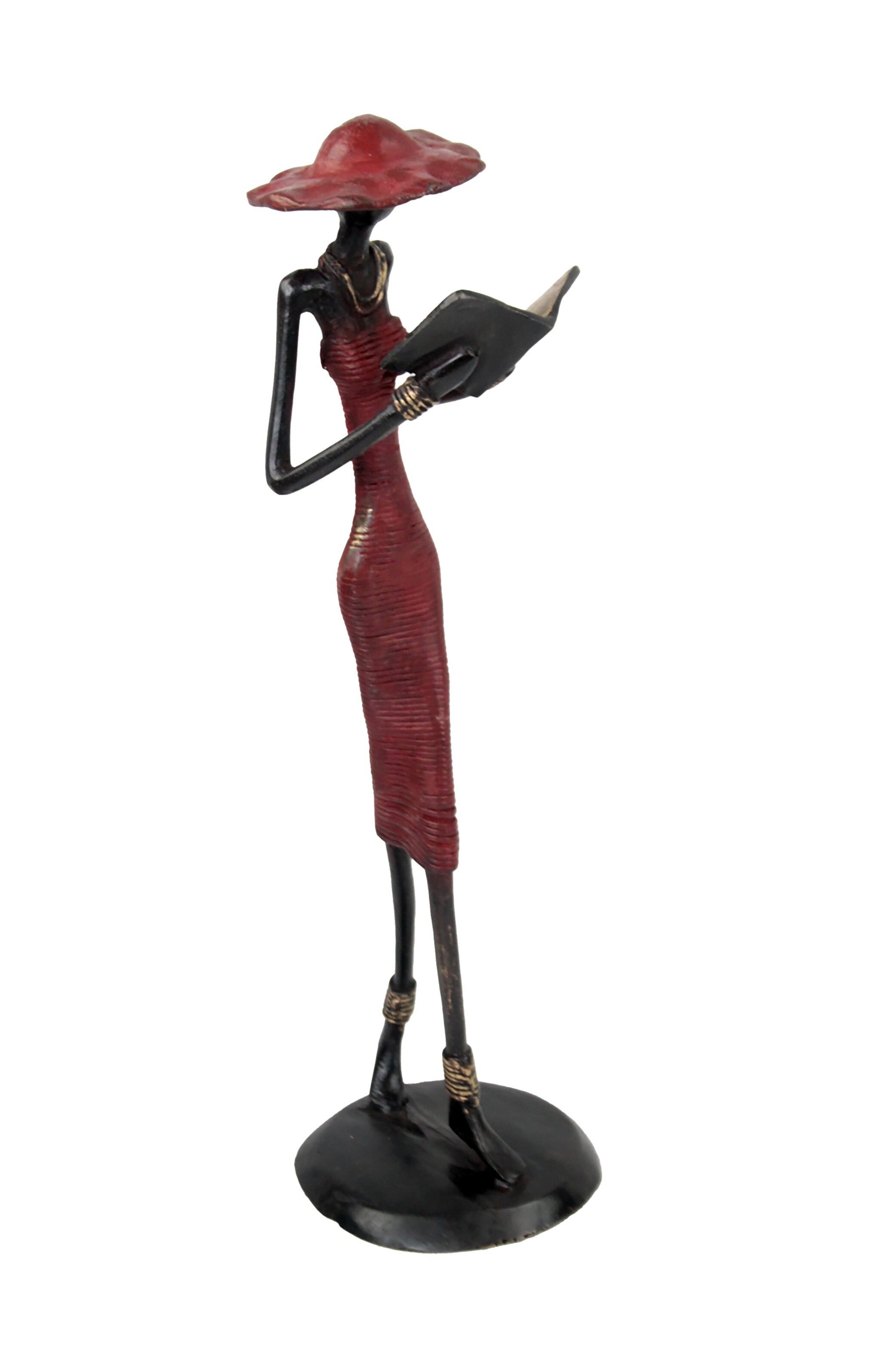 Bronzo 35 cm rosso n°1