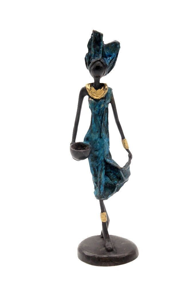 Bronzo 25 cm blu n°13