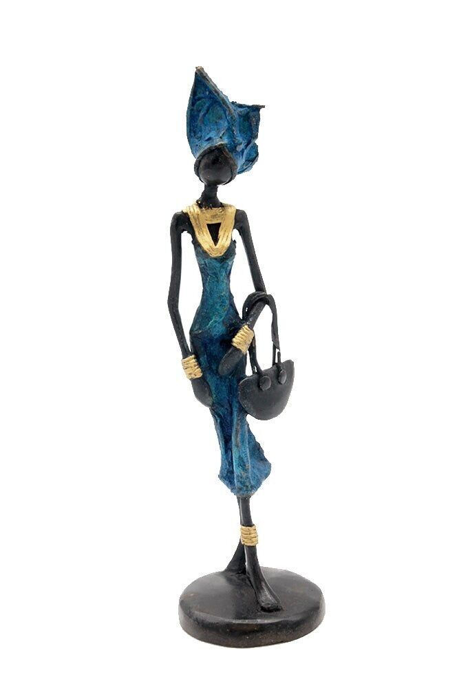 Bronzo 25 cm blu n°33