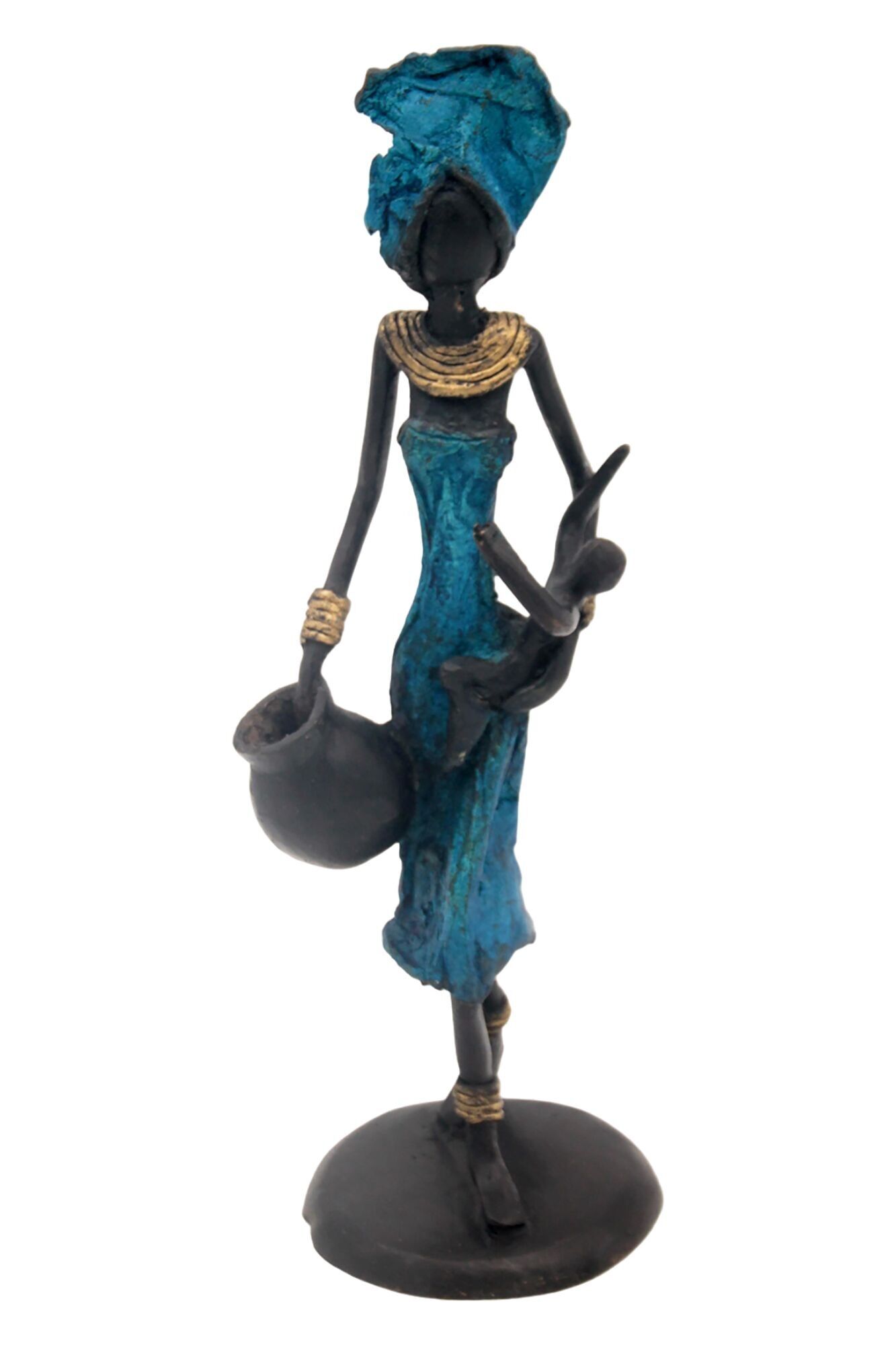 Bronzo 25 cm blu n°30