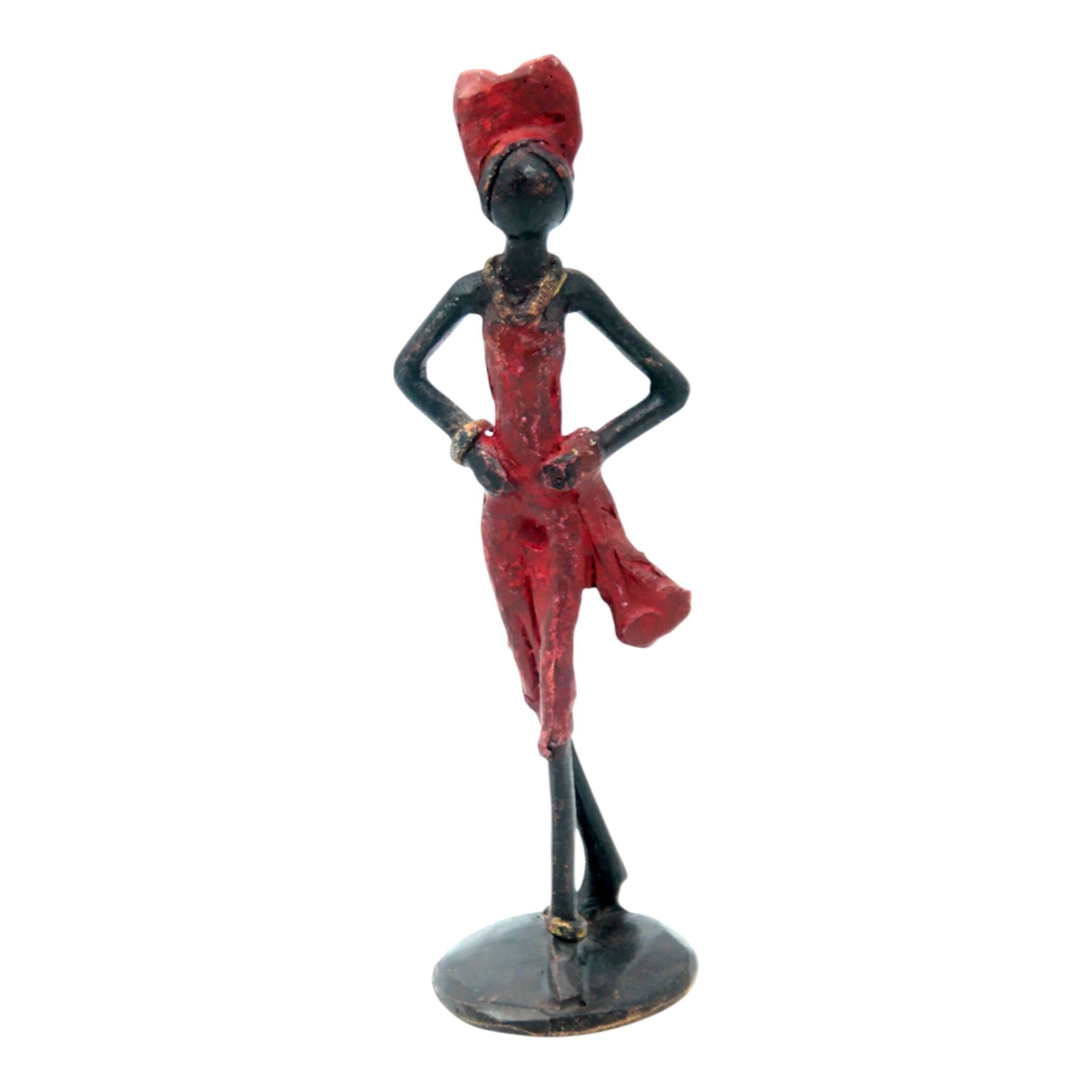 Bronzo 15 cm rosso n°34