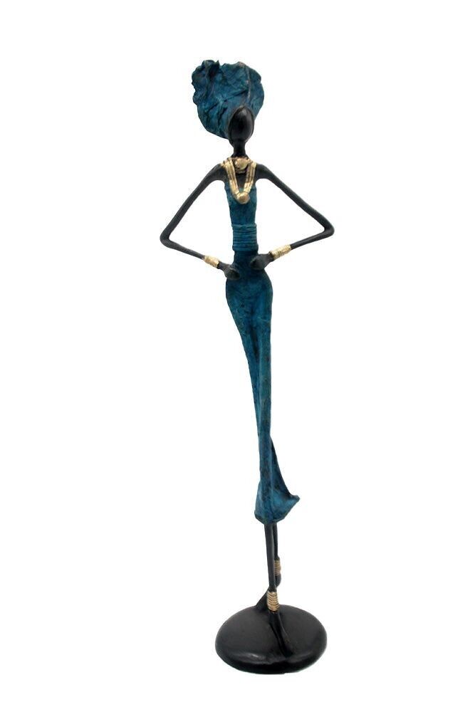 Bronzo 55 cm blu n°12