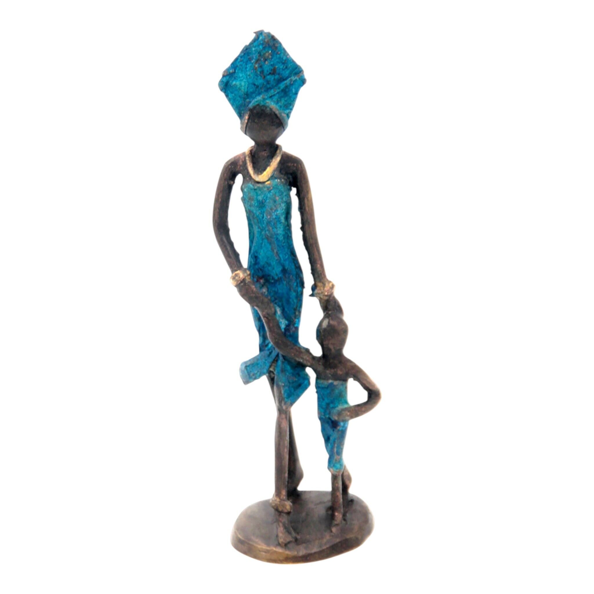 Bronzo 15 cm blu n°6