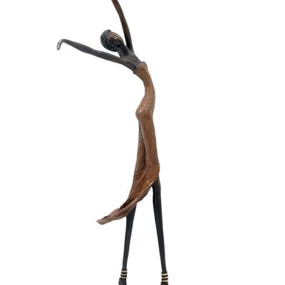 Bronze danseuse 55 cm marron n°1