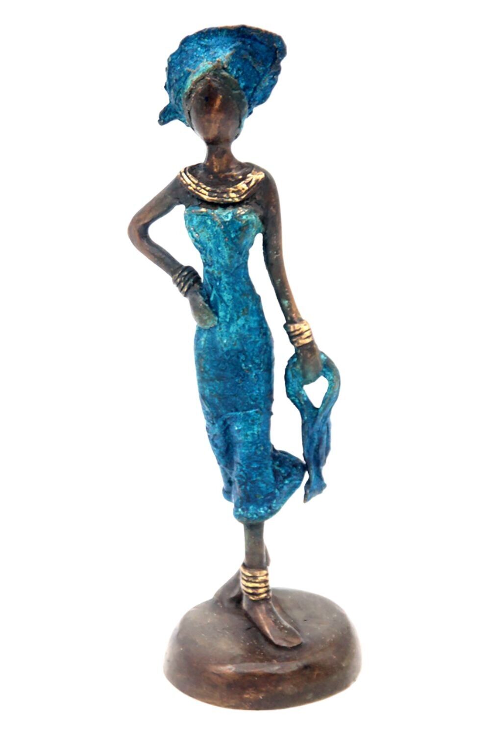 Bronzo 15 cm blu n°11