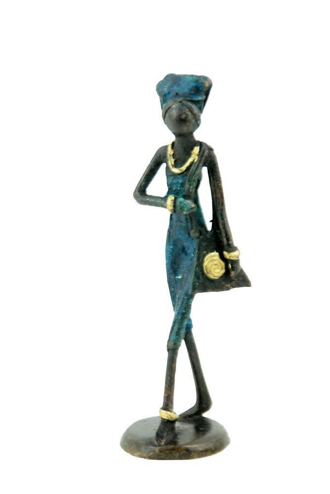 Bronzo 15 cm blu n°34