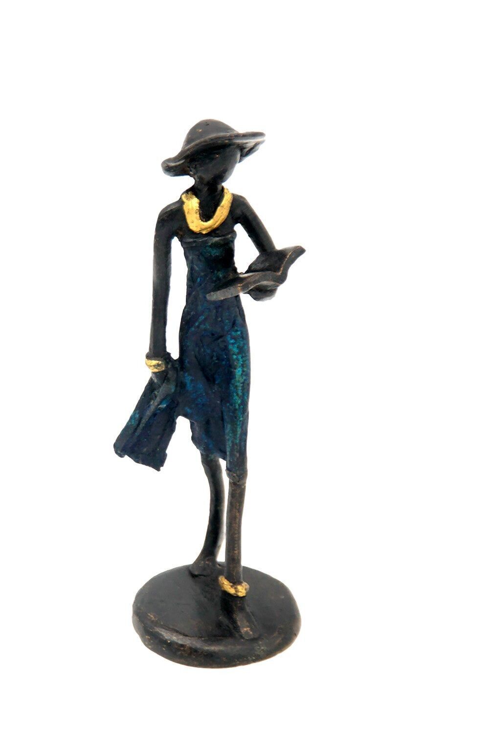 Bronzo 15 cm blu n°33