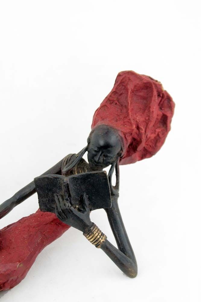 Bronzo allungata 50 cm rosso n°1