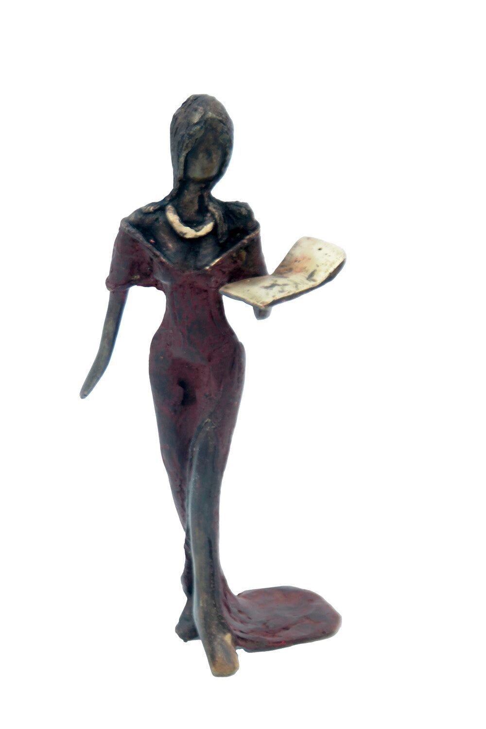 Bronze 20 cm rot Nr. 10