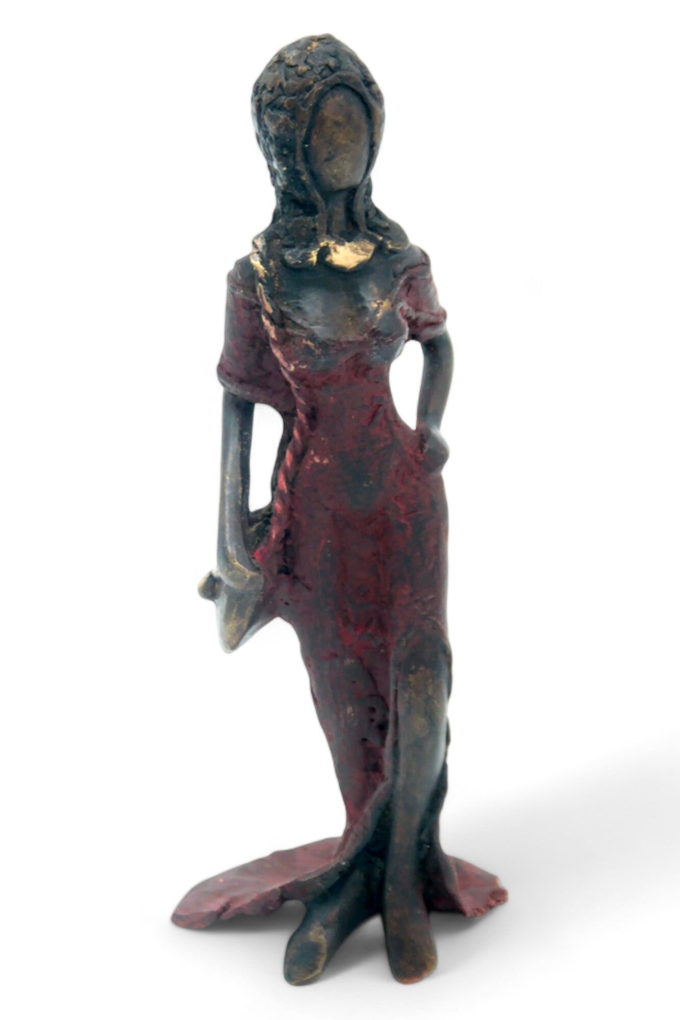 Bronze 20 cm rot Nr. 2