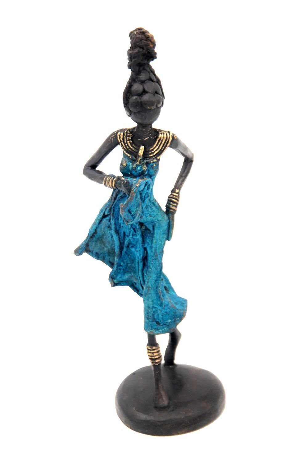 Bronzo 20 cm blu n°9