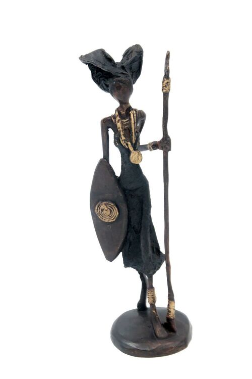 Bronze 25 cm noir n°1
