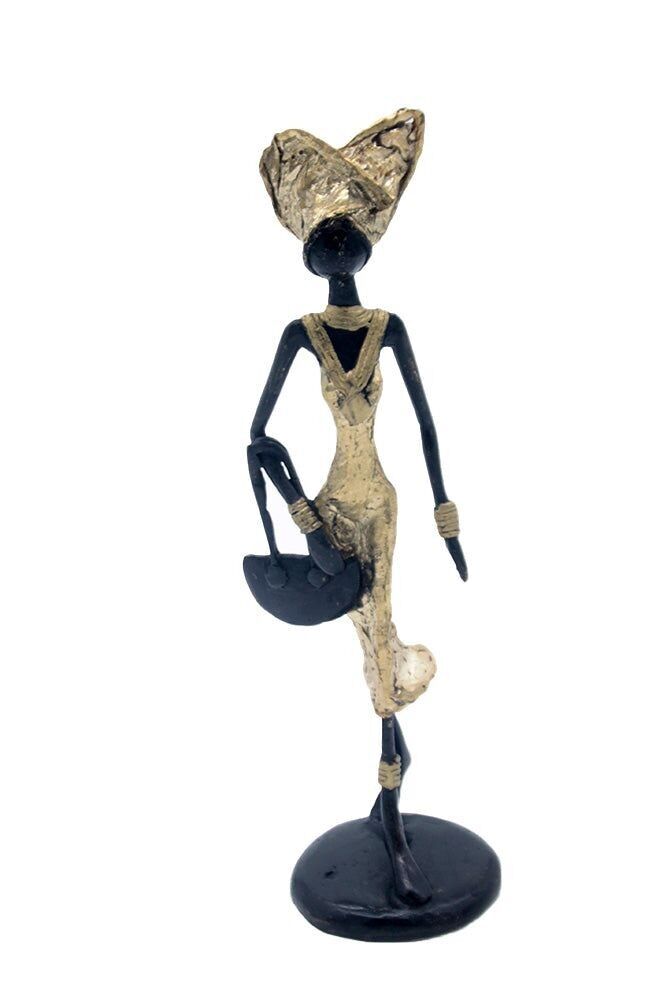 Bronze 25 cm vergoldet Nr. 19