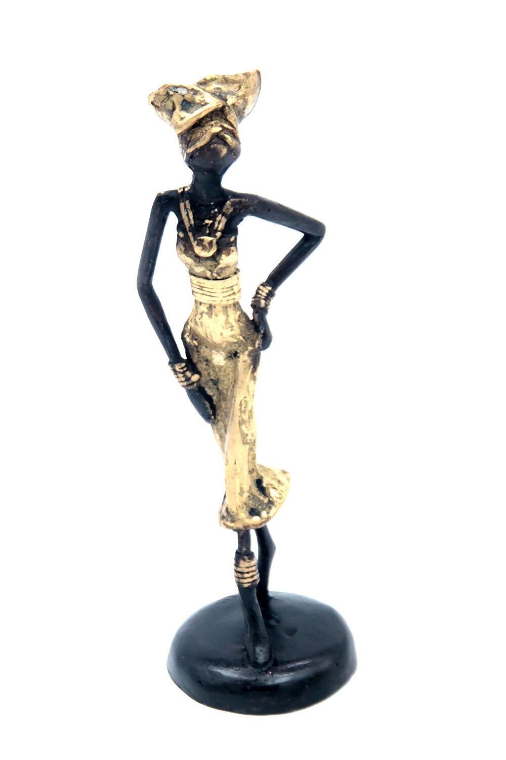 Bronze 20 cm vergoldet Nr. 10