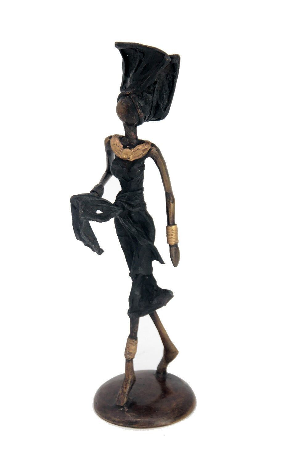 Bronze 20 cm schwarz Nr. 6