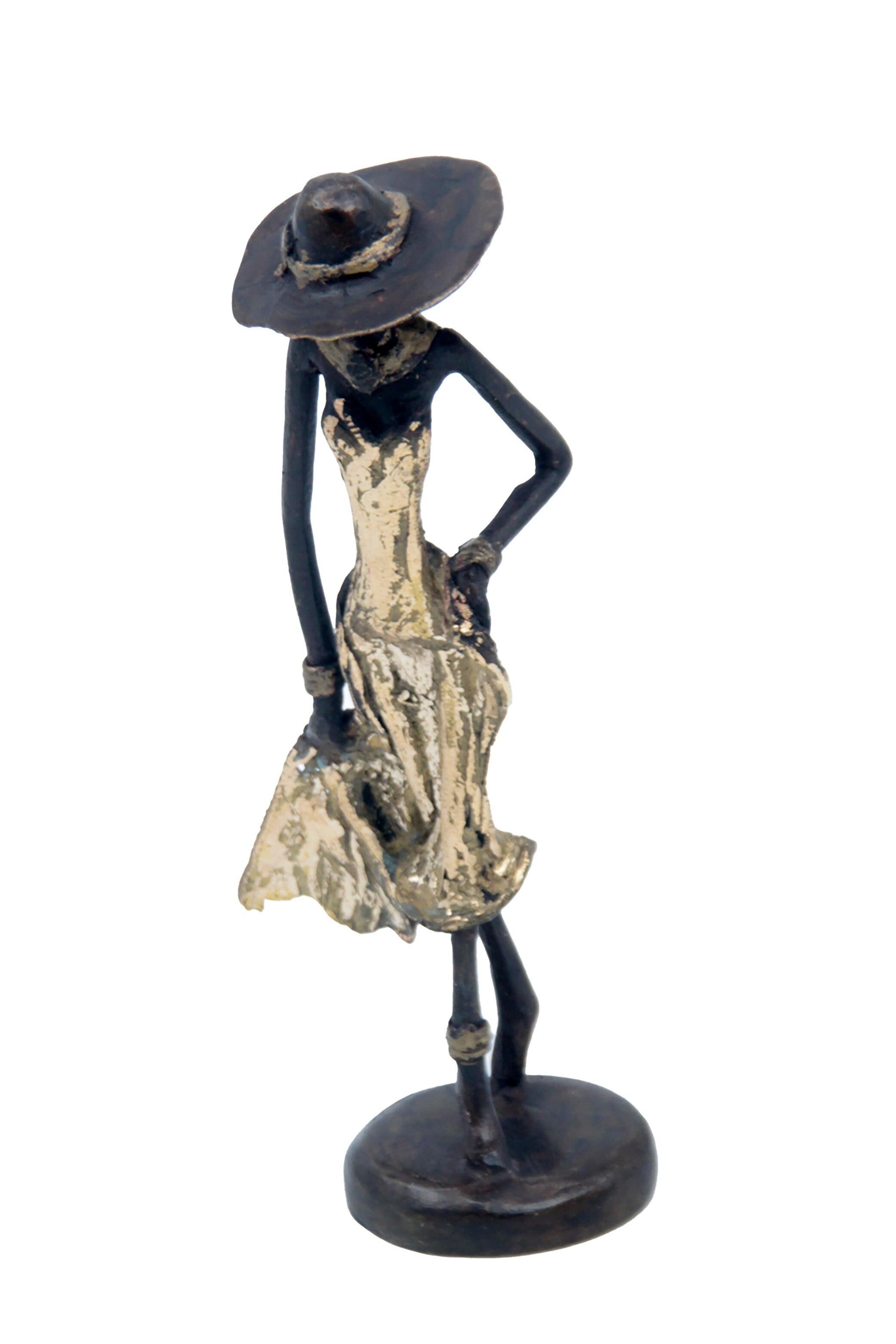 Bronzo 15 cm dorato n°17