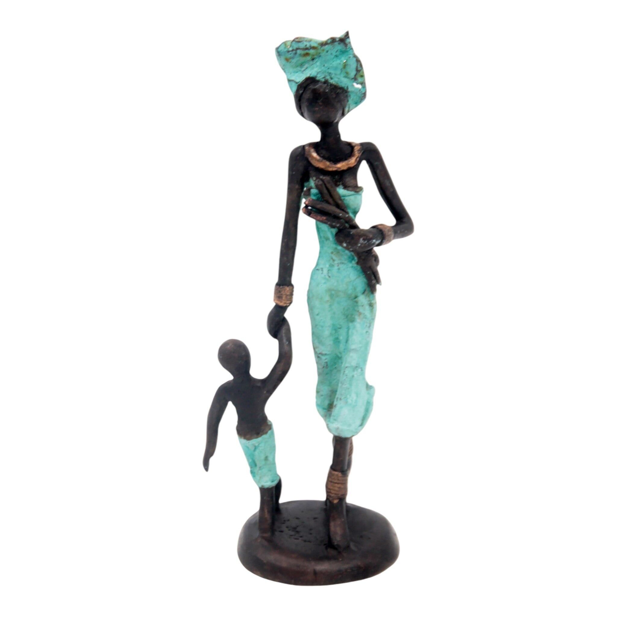 Bronzo 20 cm turchese n°14