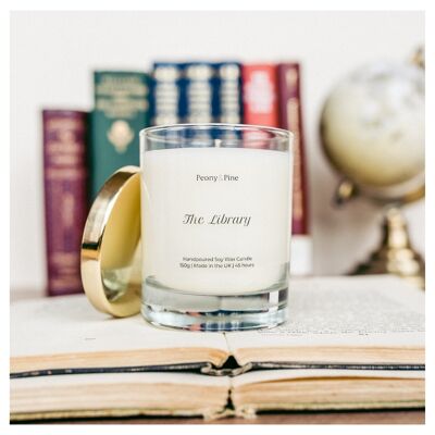 The Library Candle Soy Wax - 45hr Burn