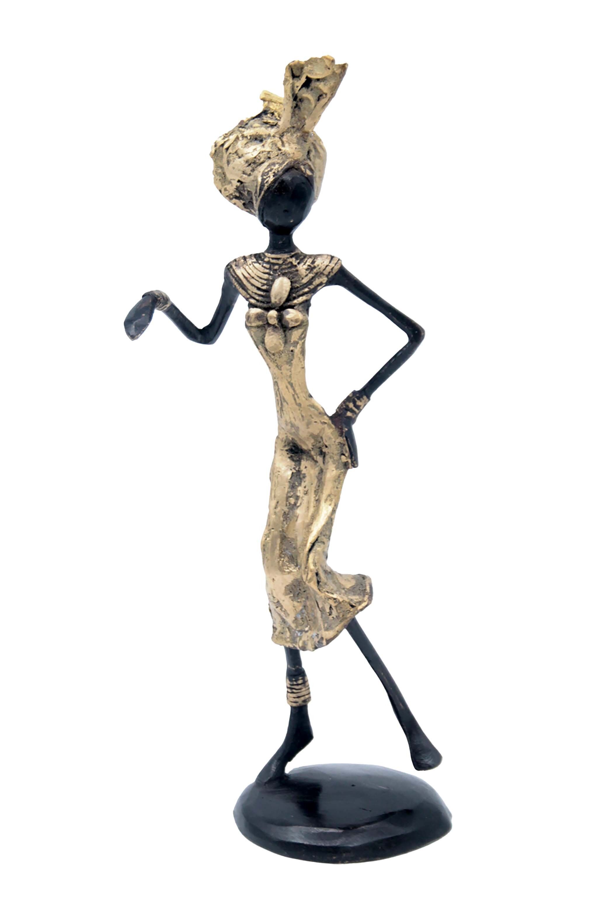 Bronze 25 cm doré n°26