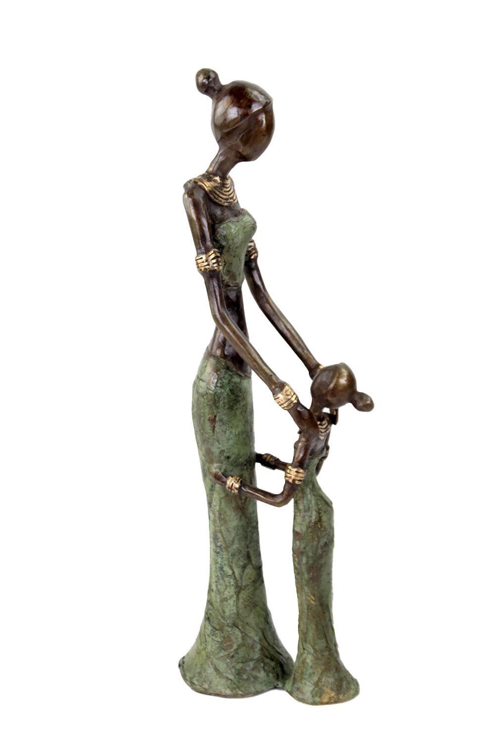 Bronce Mohamadi Dermé 30 cm verde n°4