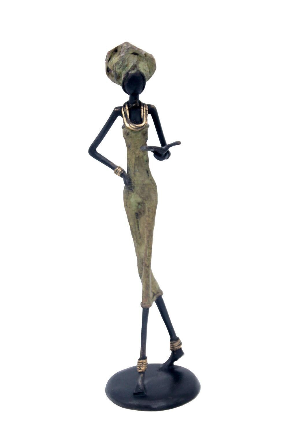 Bronzo 35 cm verde n°20