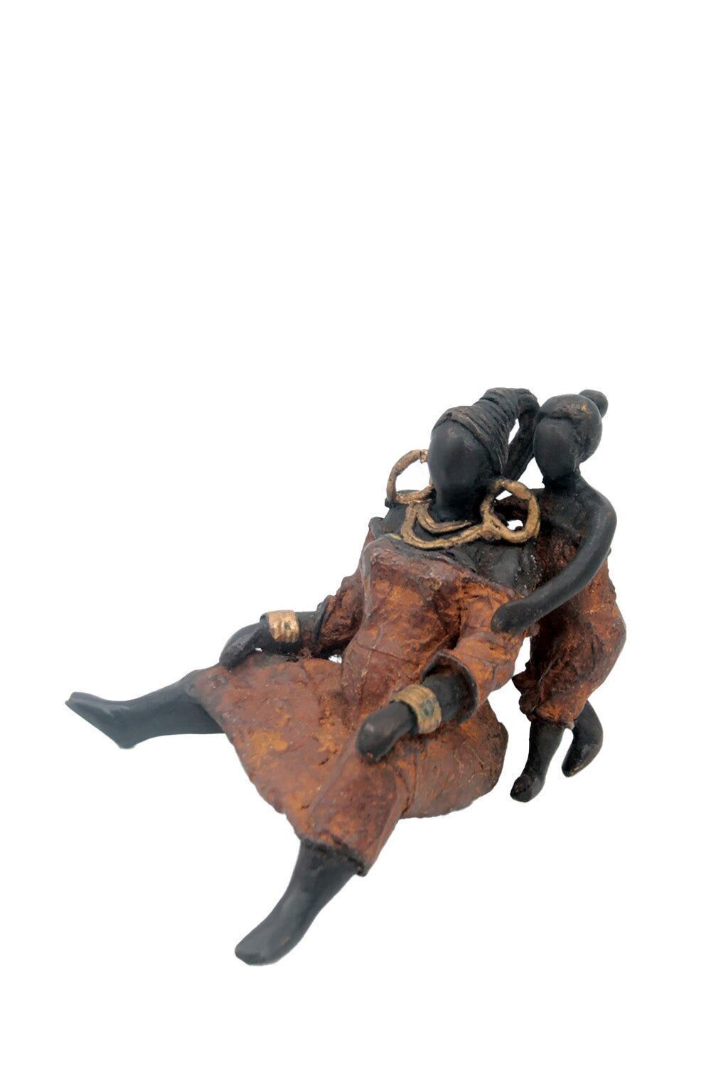 Bronzo Big Mama 10 cm marrone n°1