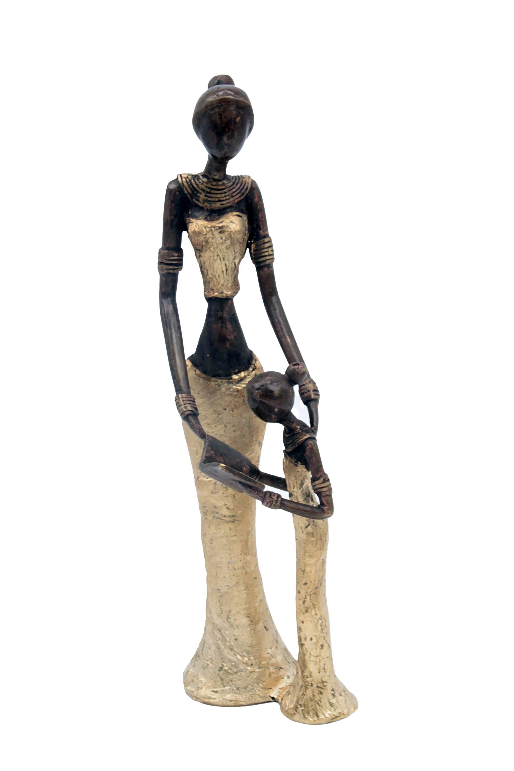 Bronce Mohamadi Dermé 30 cm dorado n°6