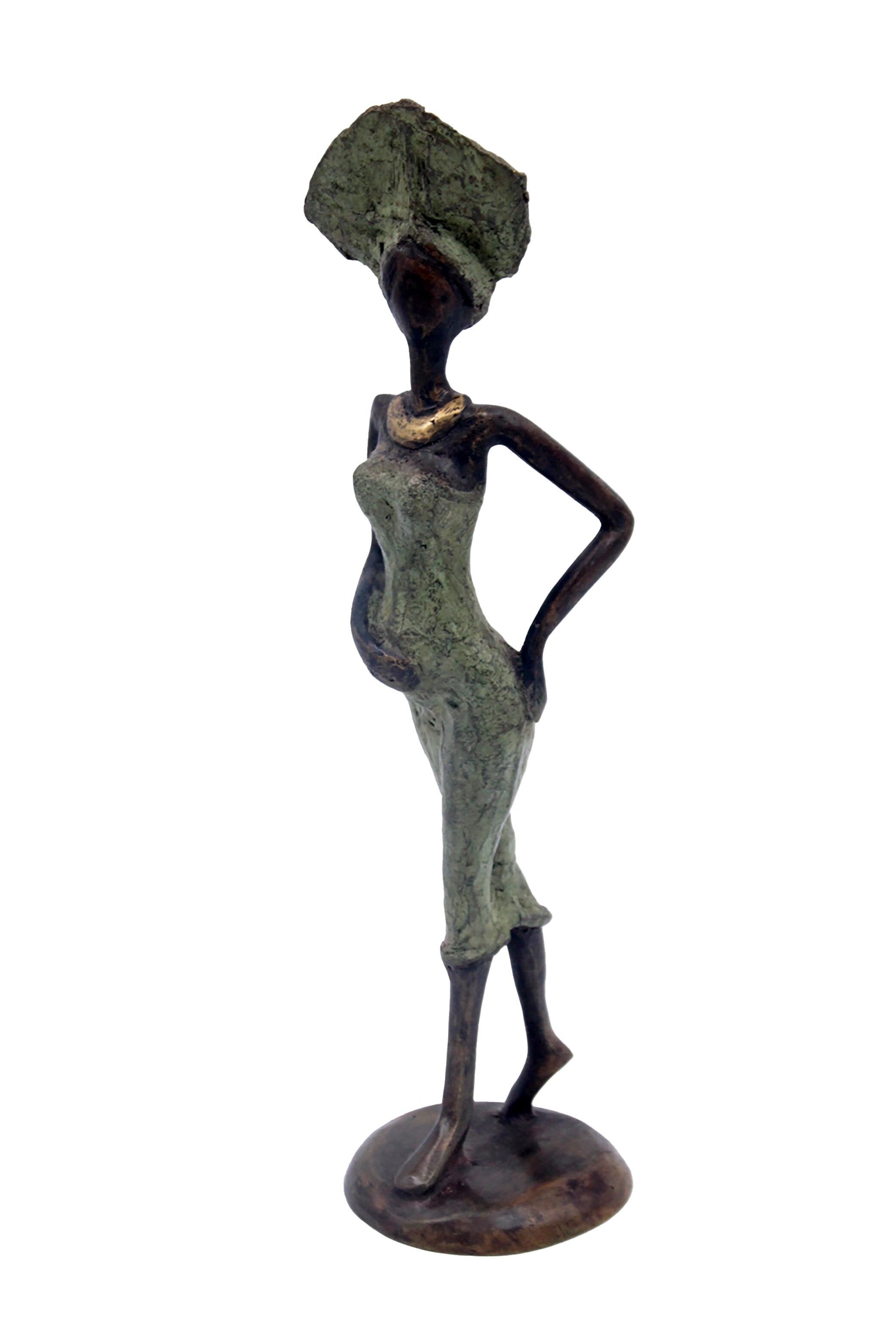 Bronzo 30 cm verde n°4