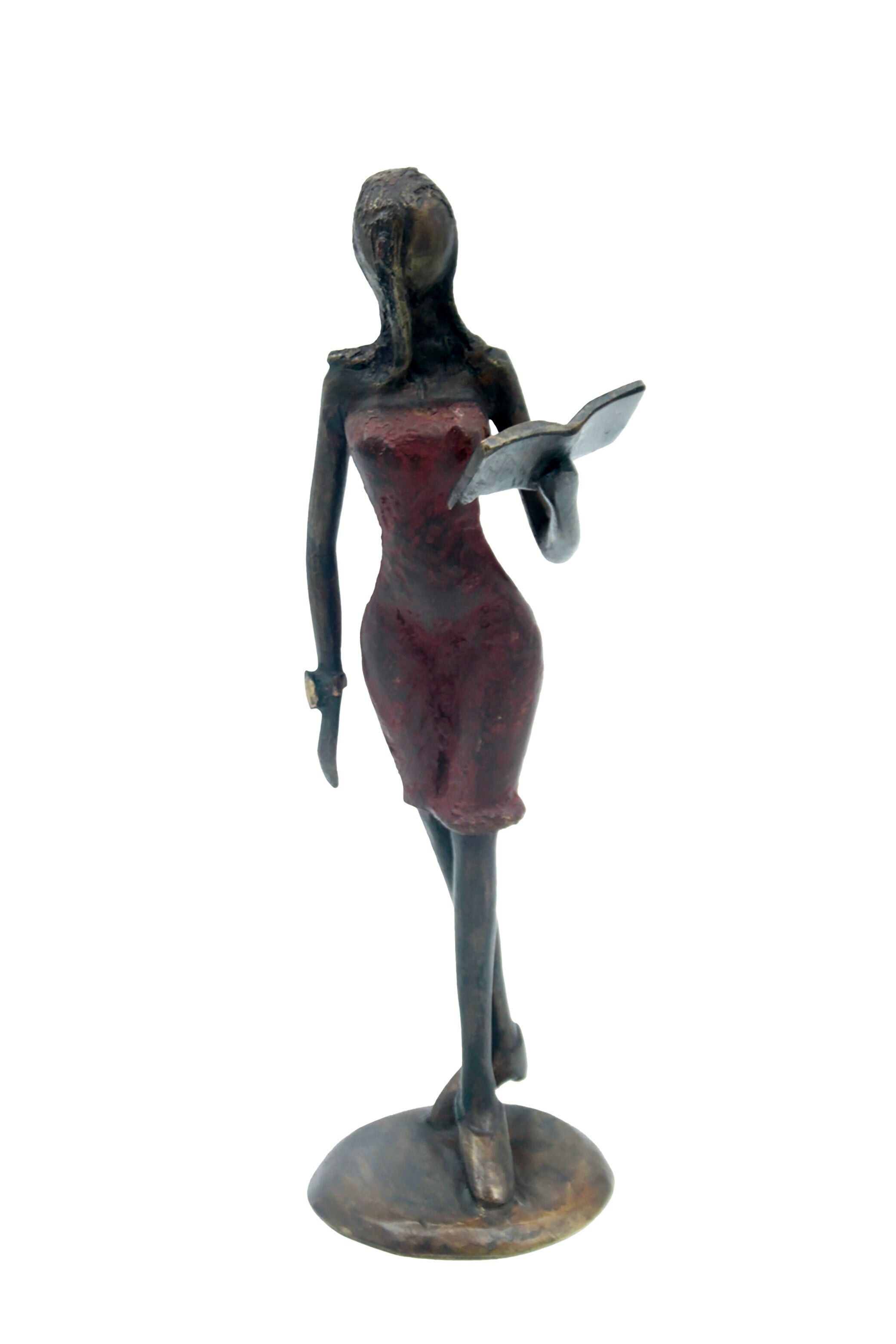 Bronze 30 cm rot Nr. 6