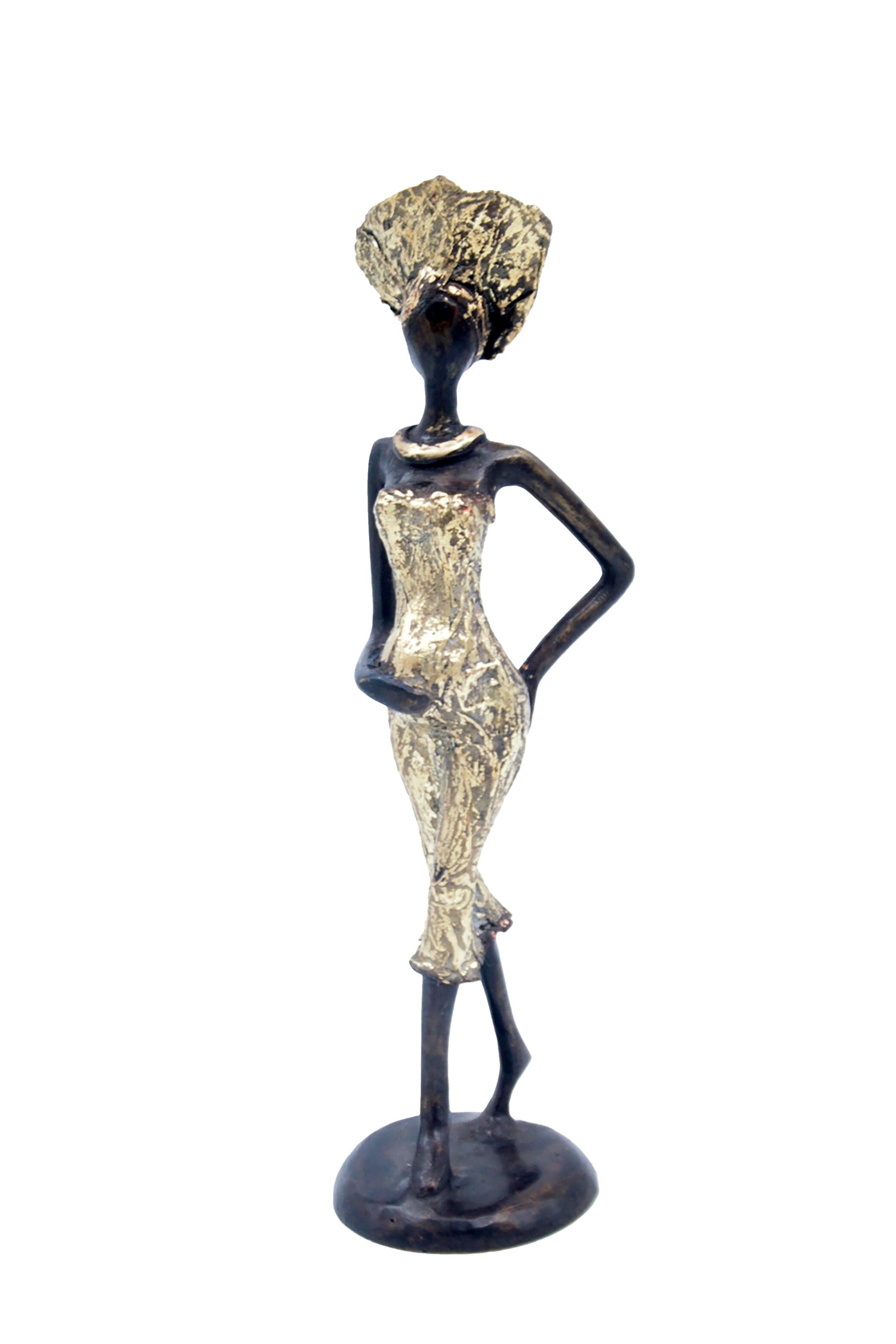 Bronzo 30 cm dorato n°2