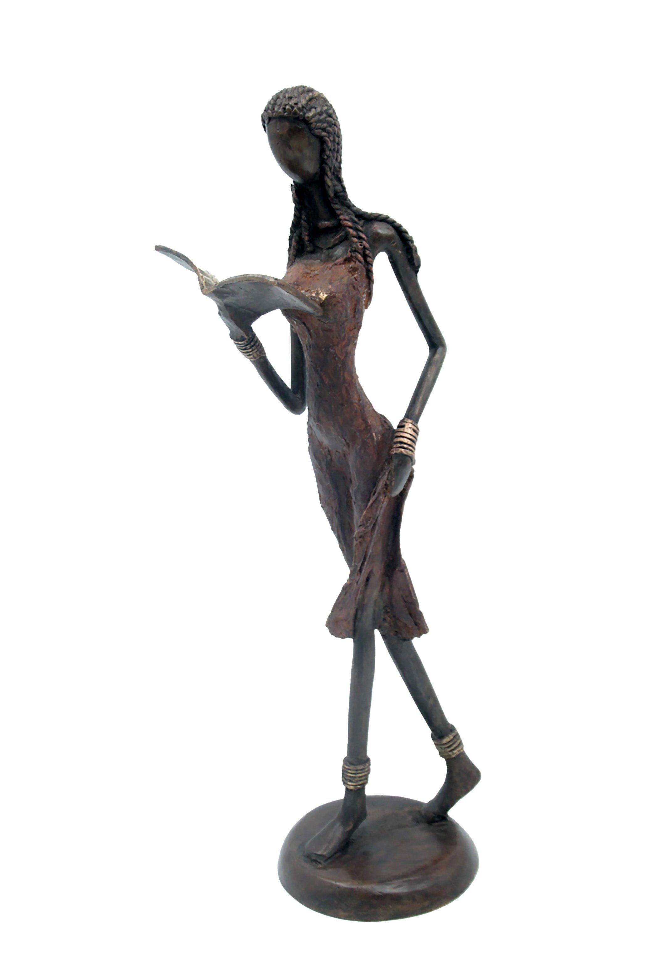 Bronzo 40 cm marrone n°3