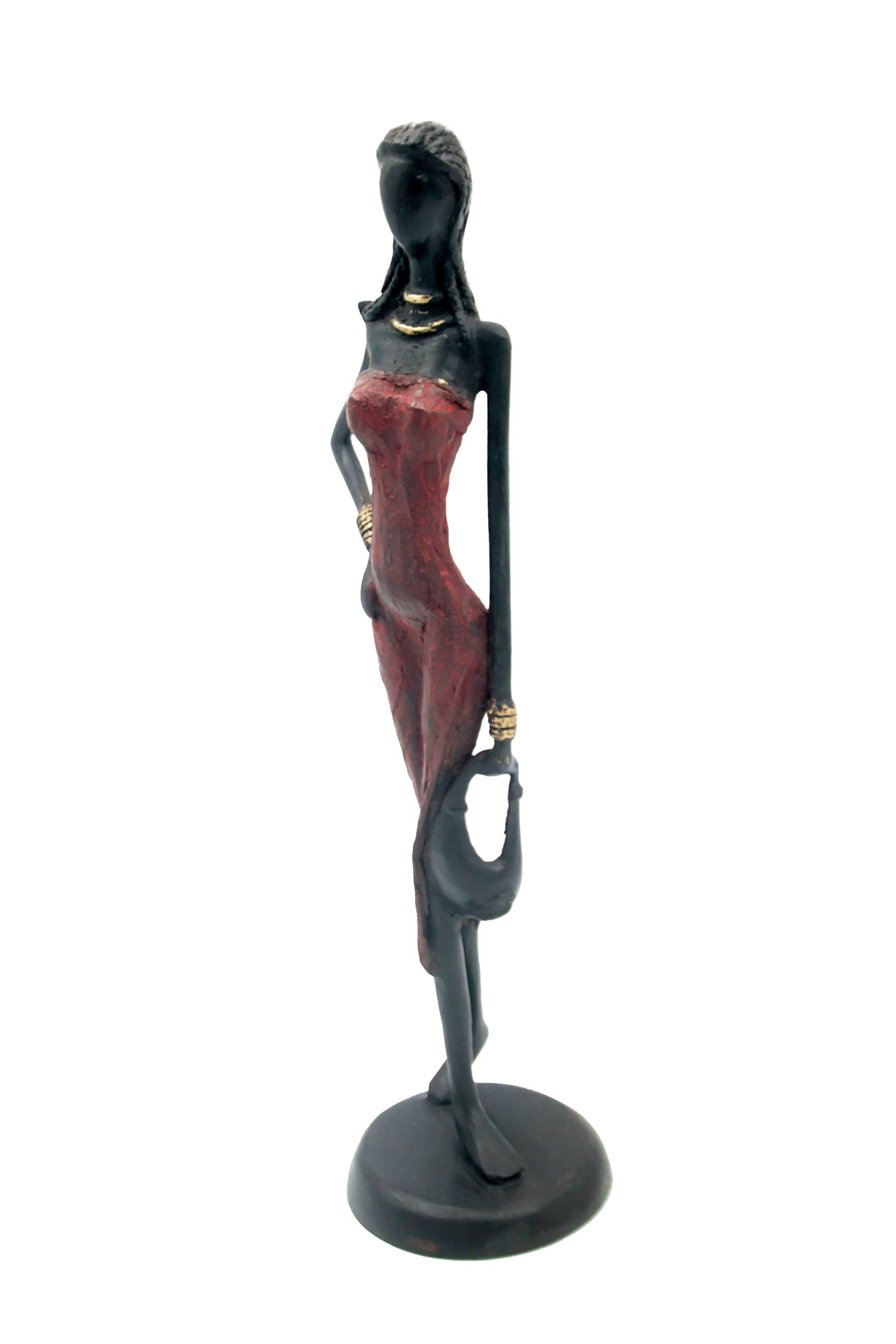 Bronzo 40 cm rosso n°5