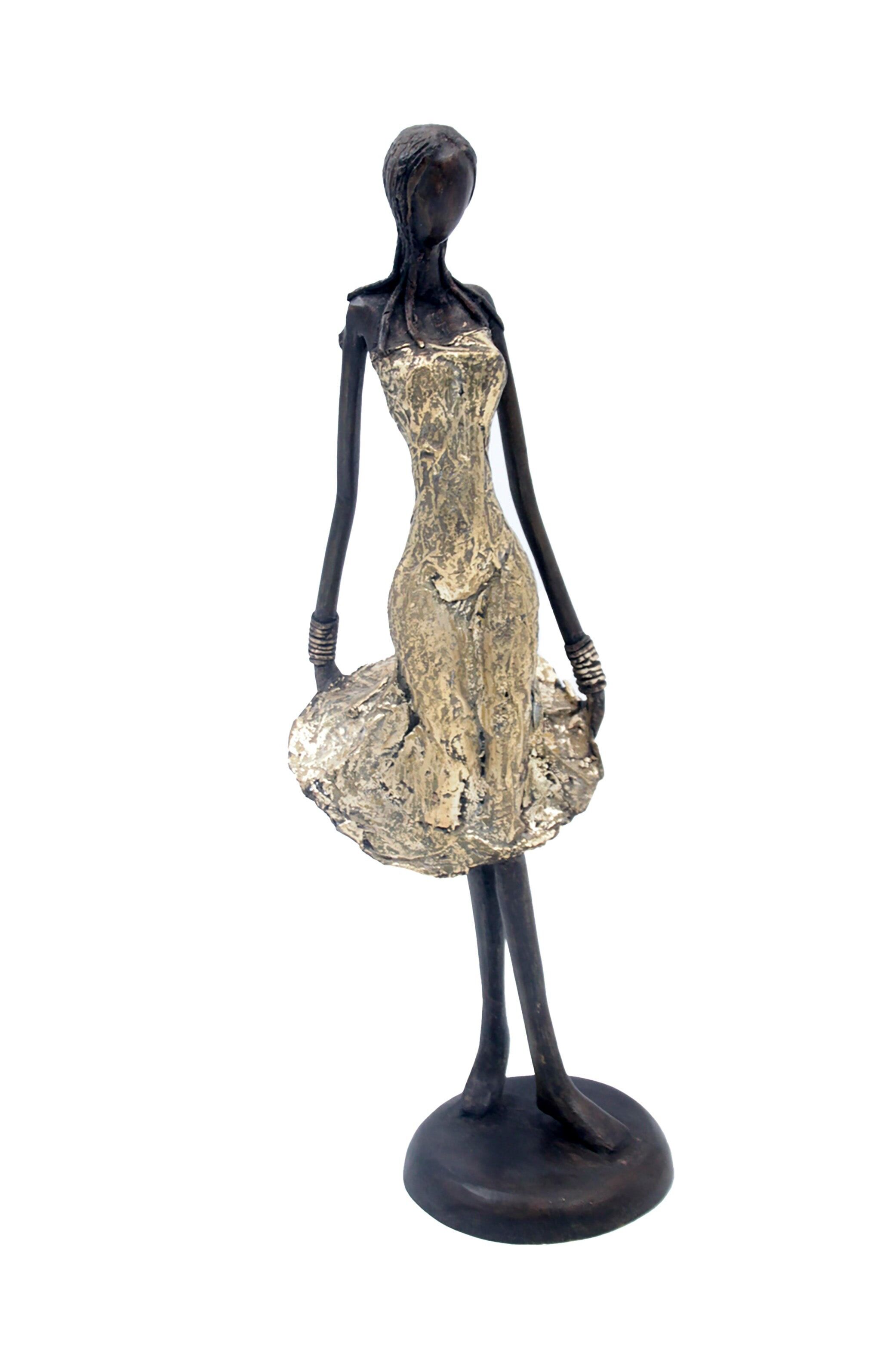 Bronze 40 cm vergoldet Nr. 2