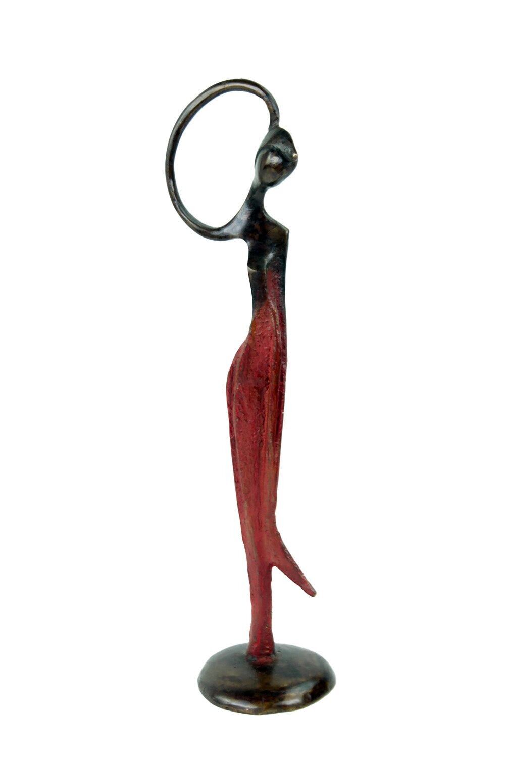 Abdoulaye bronzo 25 cm rosso n°5