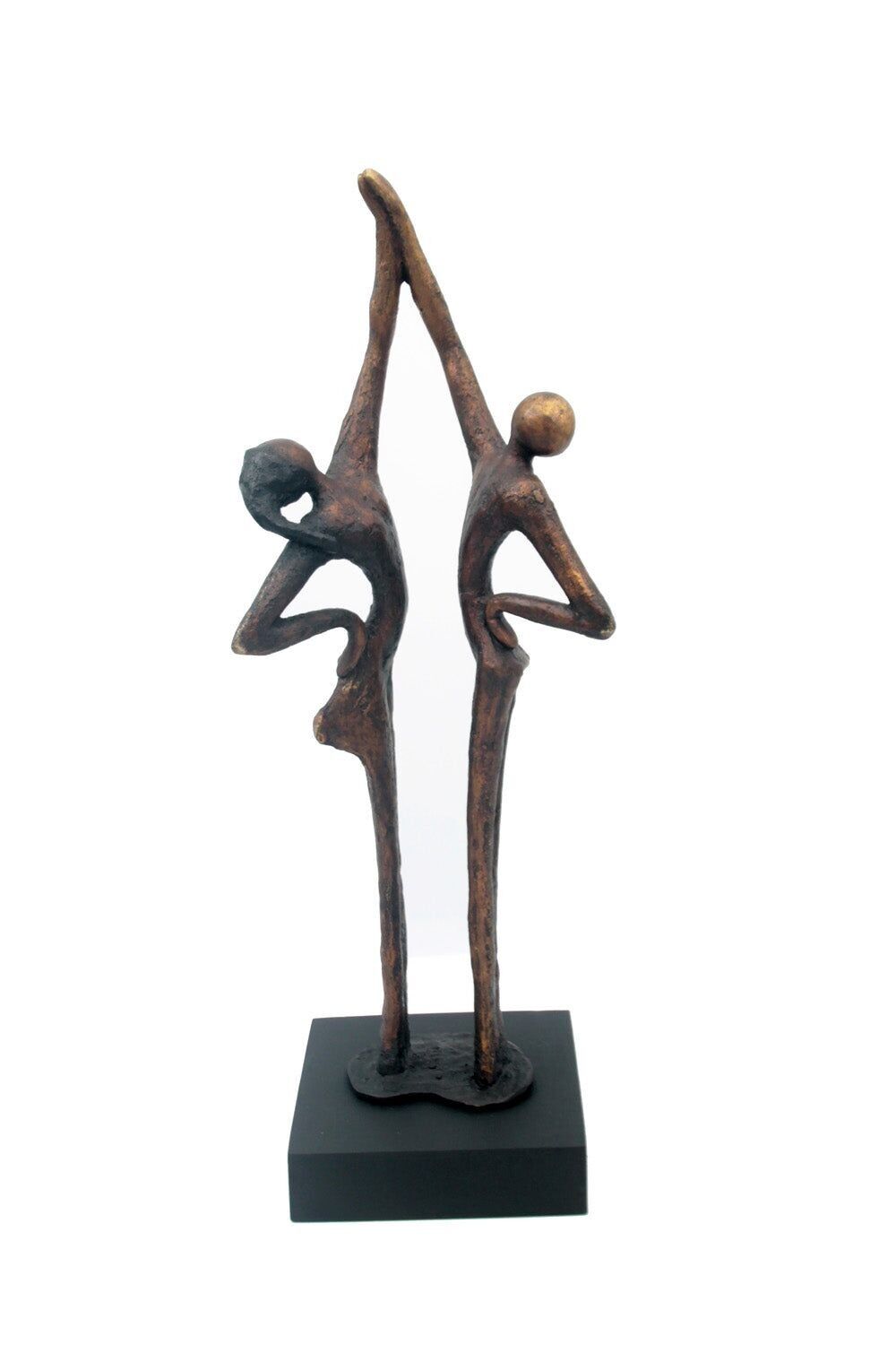 Bronze flame 45 cm brown n°1