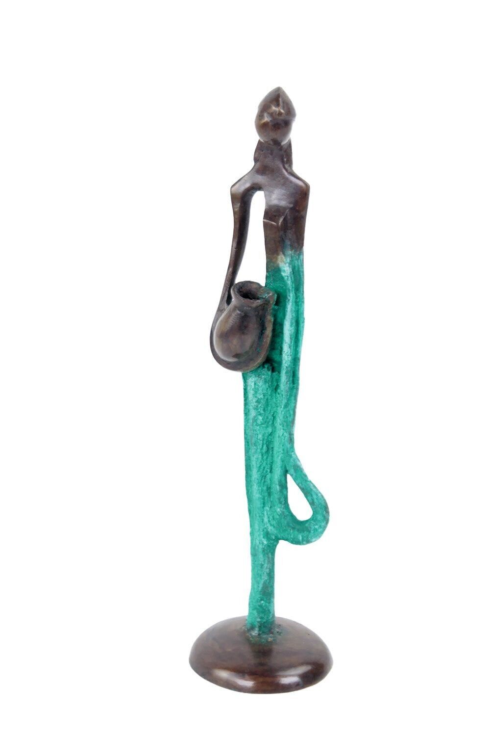 Abdoulaye bronzo 25cm verde n°9