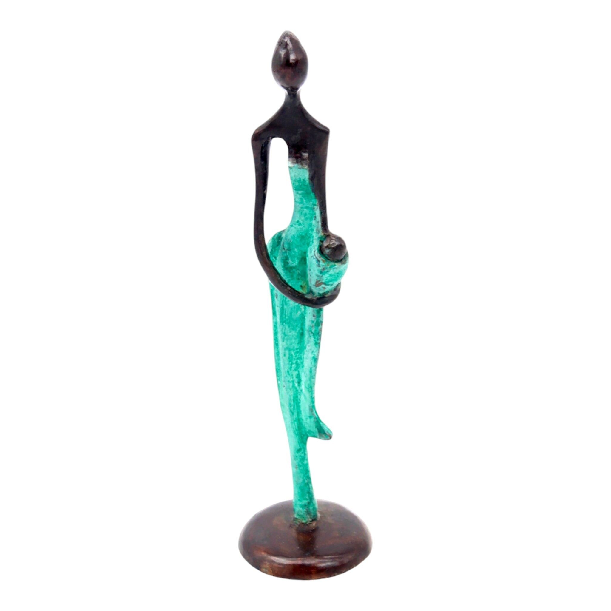 Abdoulaye bronzo 25 cm verde n°11