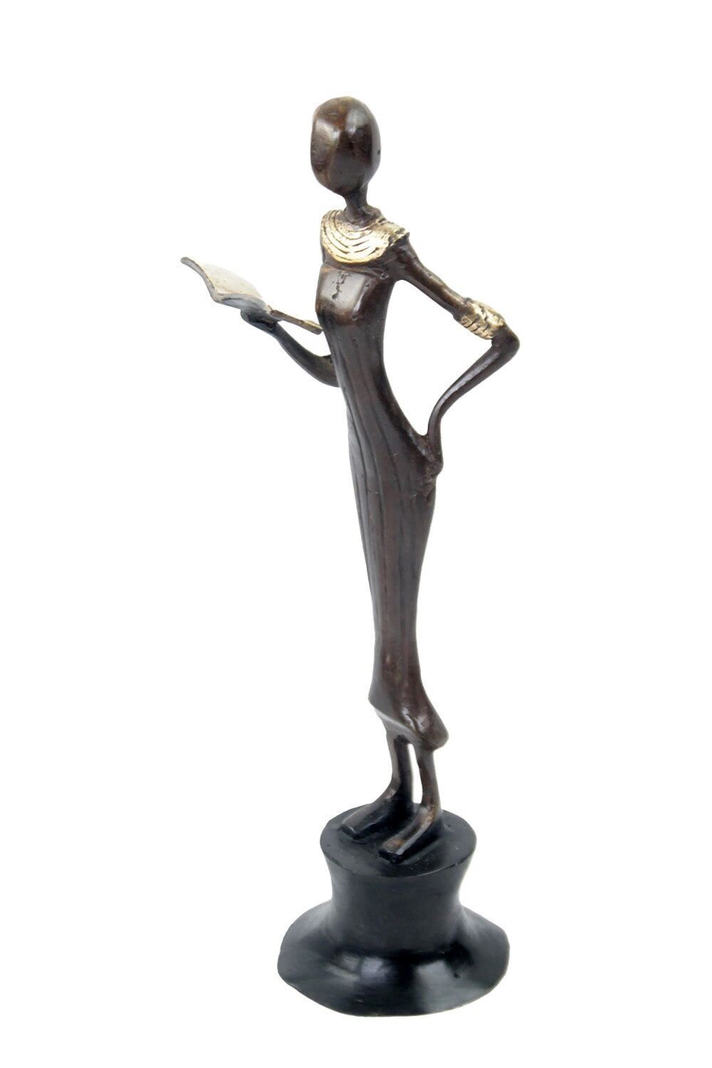 Bronzo Moma 30 cm marrone n°6