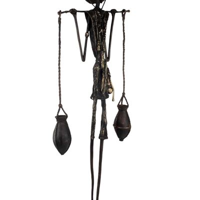 Bronzo Issouf 80 cm nero n°2