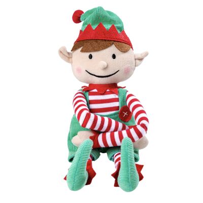 Boy Light Skin Plush Elf Toy