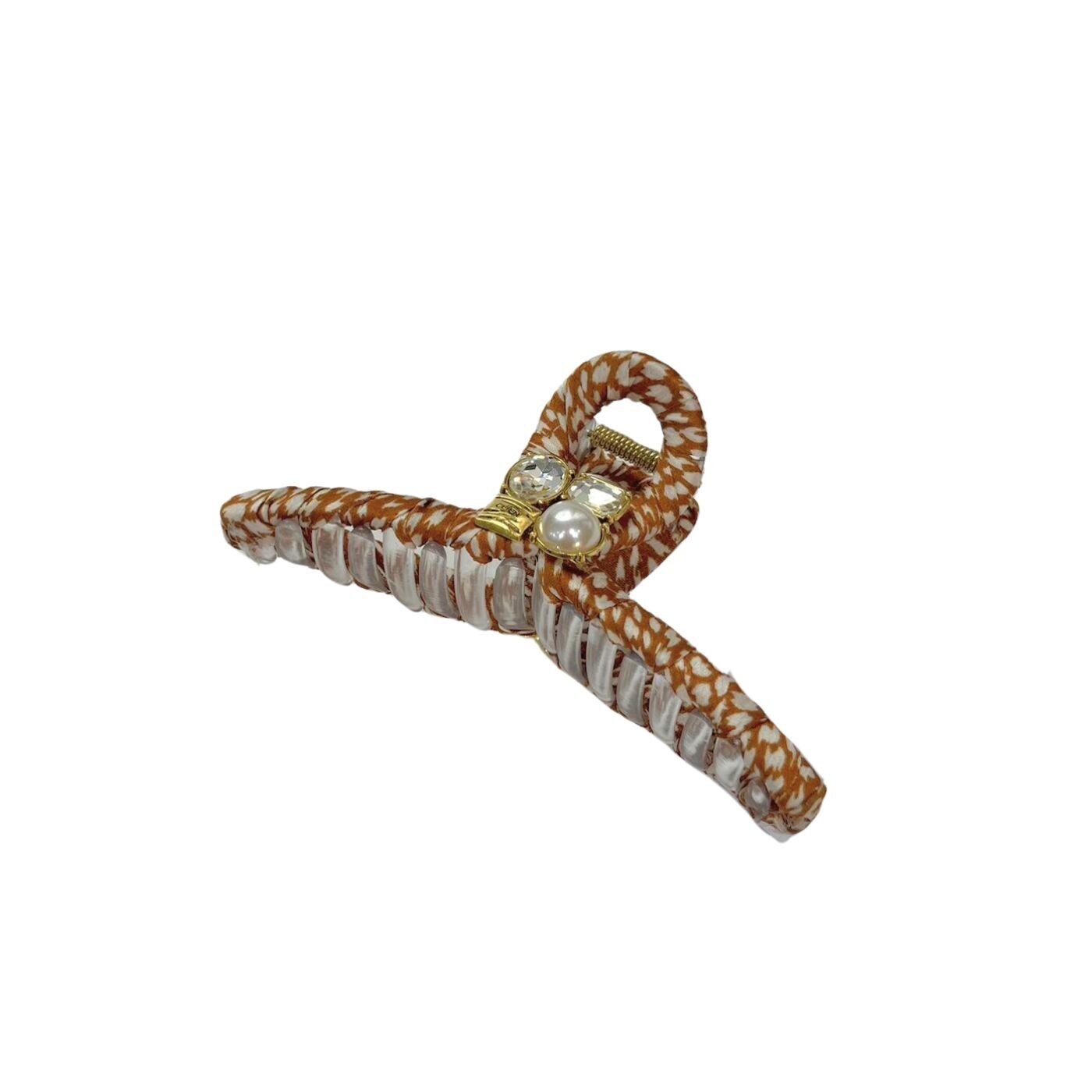 Pasador para el pelo - Leo con pedrería