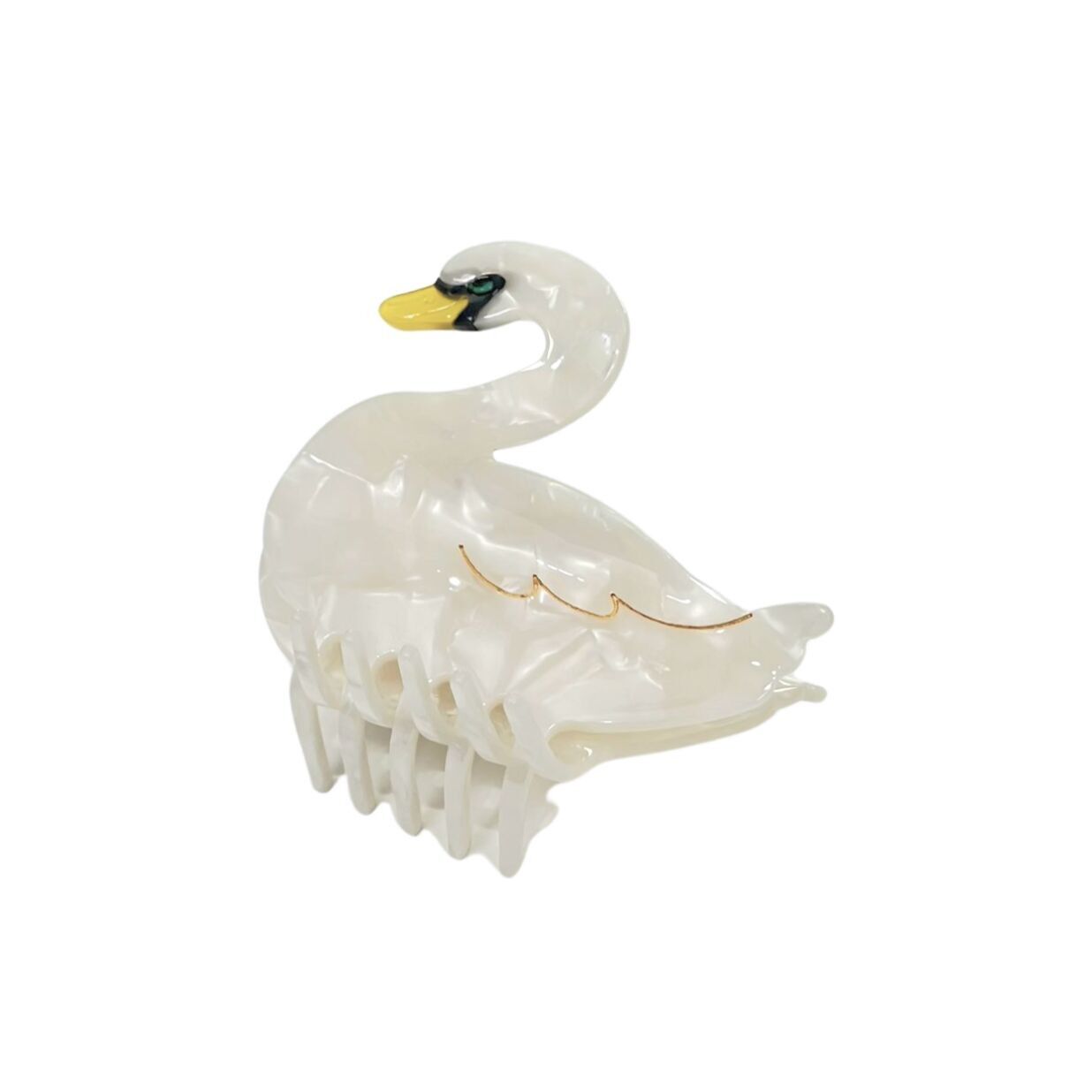 Pinza para el pelo - cisne