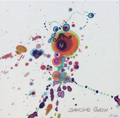 Dancing Queen - Kunstdruck 14 x 14